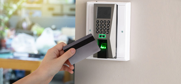 key card entry system Winton